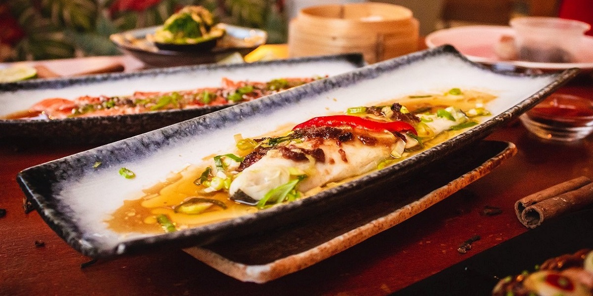 un plat du délice des sens